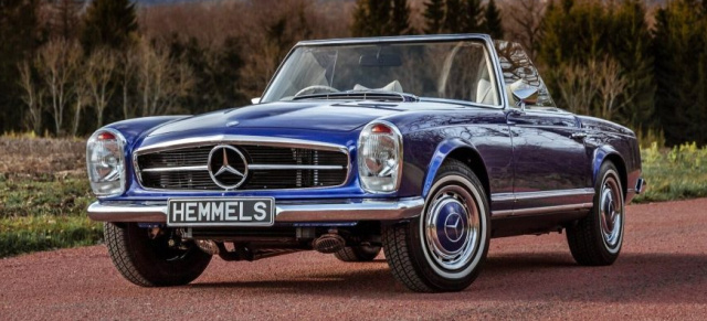 Hopp oder topp? 280 SL Electric Pagoda von Hemmels: Um "Hemmels" Willen: Mercedes-Klassiker unter Strom