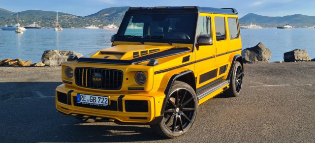 Mercedes G-Klasse Breitbau-Tuning: Widebody-Kit G-BOSS by G&B Design‭