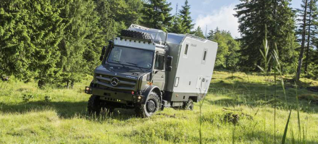 Ab in‘s Abenteuerland mit Mercedes-Benz Unimog : Das Reisemobil fürs Abseits: Bimobil EX 435