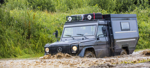 Mercedes-Benz G-Klasse: Komm ins Abenteuerland:‭  ‬Adventure Truck auf G-Klasse Basis