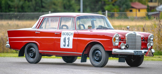 Rallye-Legende: Mercedes-Benz 220SE von Rauno Aaltonen: Road-Star der frühen 60er