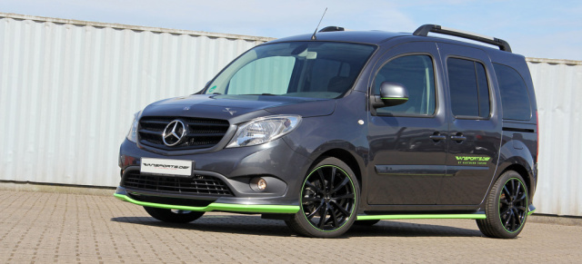 Tuning: Mercedes-Benz Citan 111 CDI: VANSPORTS macht den Citan flotter