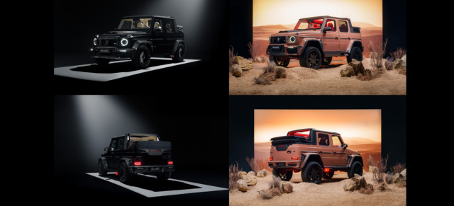 Premiere: BRABUS 800 CABRIO & BRABUS 800 XL CABRIO: Doppeltes Flottchen auf AMG G63-Basis (W465)