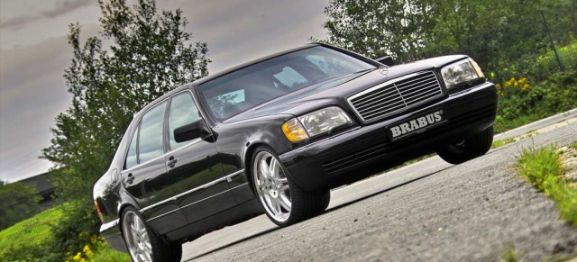 Mercedes S600: Die Macht der 12 Zylinder: 1993er Mercedes S600 Brabus 7.3S in Bestform