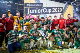 Jugendfußball im Sindelfinger Glaspalast: SK Rapid Wien gewinnt zum zweiten Mal den Mercedes-Benz JuniorCup