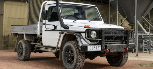 Mercedes-Benz G-Klasse: Mercedes-Benz G300 CDI: Debüt in Downunder  für G-Klasse-Pickup