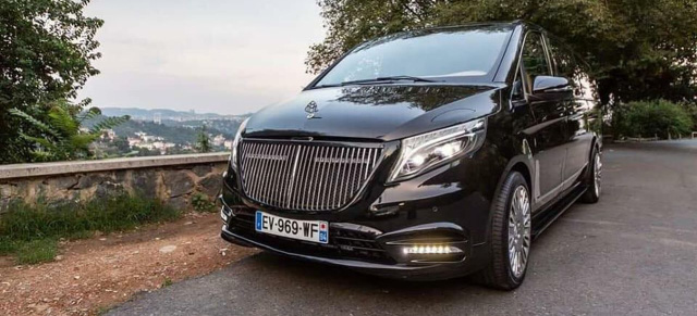 Mercedes-Benz V-Klasse: Rollende Luxus-Lounge: V-Klasse im Maybach-Look von CSL Paris