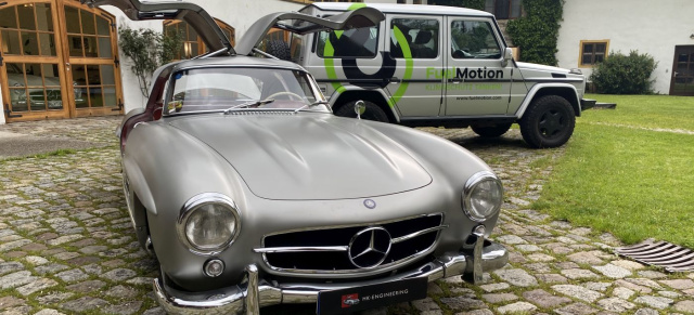 HK-Engineering testet eFuels für Oldtimer: Saubere Sache: 300 SL fährt mit sauberem Treibstoff bei der Mille Miglia 2023