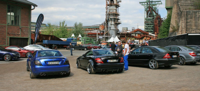 SCHÖNE STERNE 2013: Treffen der Mercedes-Clubs: 16 Clubs auf dem Mercedes-Event in Hattingen