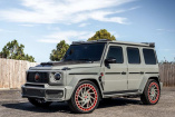 Mercedes G63 mit 800 PS von Road Show: Grau und gewaltig