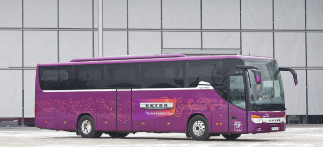 Dreifach ausgezeichnet: Setra: Bester Bus: Setra ComfortClass drei Mal auf dem Podest