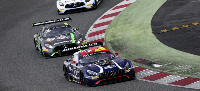 Blancpain GT Series Endurance Cup Barcelona: Sieg und Top-Resultate für AMG beim großen Finale!