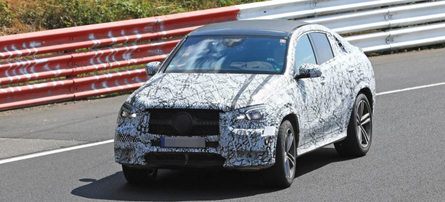 Mercedes Erlkönig erwischt: Star Spy Shot: GLE Coupé II auf dem Nürburgring 