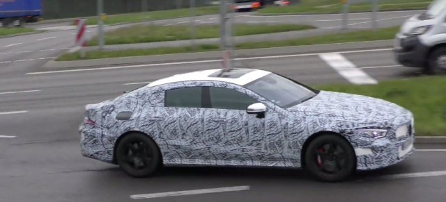 Erlkönig erwischt: Mercedes-AMG GT 4-Door: Spy-Shot-Video: Aktuelle Bilder vom viertürigen Mercedes-AMG GT