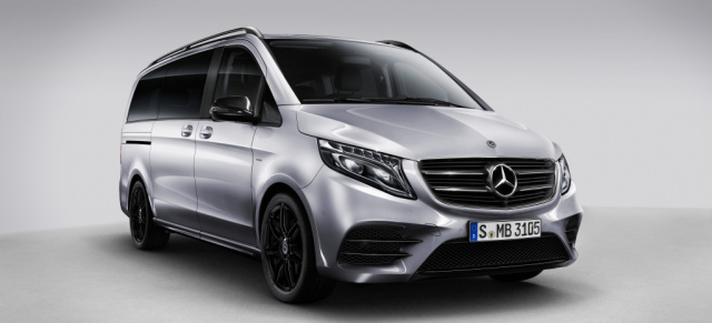 Verkaufsstart der Mercedes-Benz V-Klasse Night Edition : Ab sofort bestellbar:  Mercedes-Benz V-Klasse Night Edition  ab 55.260 Euro