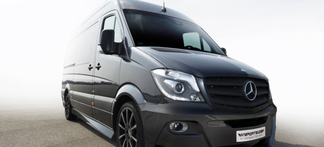 Neues von VanSports.de: Sprinter SP6: Durchgesickert: erste Skizze des neuen Mercedes Sprinter im VanSports-Look