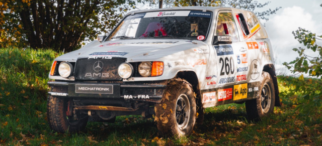 Sterne unterm Hammer bei Mechatronik: Ein G wie kein anderer: G-Klasse mit S-Klasse-Technik für die Rallye Paris-Dakar