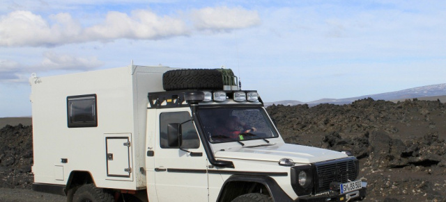 Mercedes-Benz G-Umbau zum expeditionstauglichen Reisemobil: Wie ein 17 Jahre alter Bundeswehr-Sani Mercedes G zu neuem Leben erwachte.