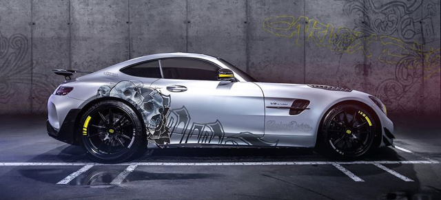 Mercedes-AMG GT R PRO: Tuning: Unikat: Carlex macht den GT R PRO halloweentauglich