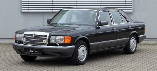 Mercedes-Benz W126  Klassischer Look dank Folie: Folie statt Lackierung  die Alternative