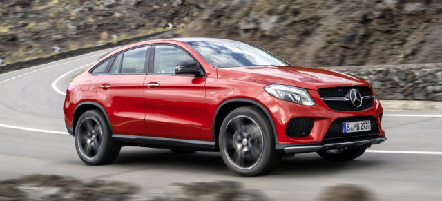 Mercedes-Benz SUV in fünf Klassen Sieger: G, GLA, GLK und GLE Coupé sind beste Off-Roader