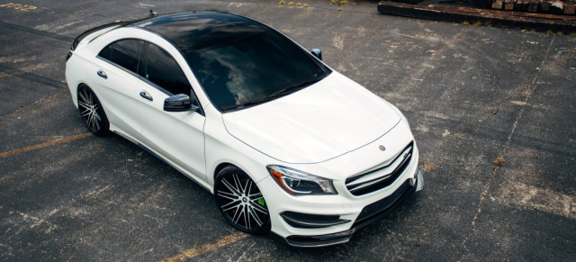 Mercedes-Benz CLA Tuning: Mercedes Benz CLA 250: volles Programm von MC Customs