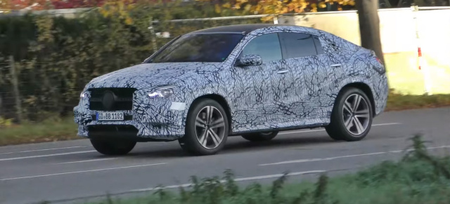 Mercedes Erlkönig erwischt: Star Spy Shot Video: Aktuelle Aufnahmen vom GLE Coupé II