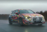 Mercedes-AMG A45 W177: Teaser-Video: Auf der Piste in Aktion gefilmt: der neue Mercedes-AMG A45 