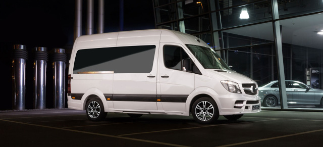 Weltpremiere von Lorinser: Der Tuner veredelt den Mercedes-Benz Sprinter: Lorinser individualisiert den Mercedes Sprinter zum sportlich-dynamischen Eyecatcher