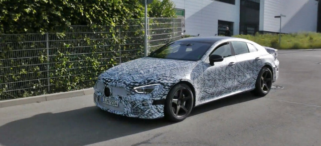 Erlkönig im Video: Mercedes-AMG GT 4-Türer: Spy Shot Video: Bewegte Aufnahmen vom viertürigen Mercedes-AMG GT