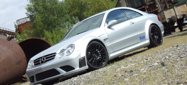 Loud & proud: Mercedes CLK 63 AMG Black Series (C209)	: 2008er AMG haut gehörig auf den Putz