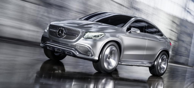 Oberklasse-Crossover mit Star-Appeal: Premiere für Mercedes-Benz Concept Coupé SUV: Auf der Auto China debütiert ein Stuttgarter Vorbote für eine neue Modelllinie 