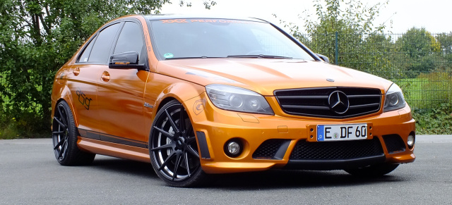 Das volle Pfund: Mercedes C63 AMG : 2009er W204 trumpft gewaltig auf