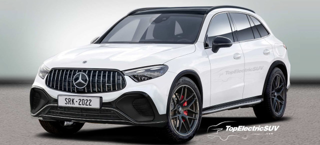 Mercedes-AMG von morgen: Vorgucker: Das ist der Look des kommenden AMG GLC X254