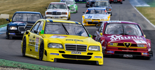 Tourenwagen-Legenden auf dem Nürburgring: Im Rahmen der DTM wieder vereint: Alfa, Mercedes und Opel