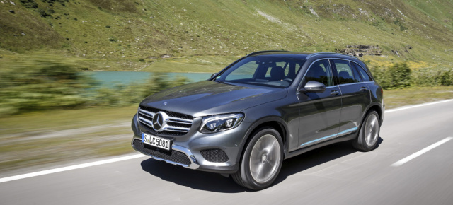 Neuer Plug-In Hybrid: Mercedes-Benz GLC 350 e 4MATIC 