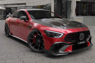 Neue Exterieur-Lösungen für die viertürige AMG GT Familie