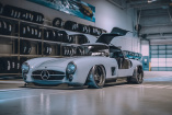 Virtuelles Tuning: Mercedes-Benz 300 SL Gullwing: Was wäre wenn: Mercedes-Benz 300 SL im Stance-Look