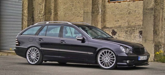 Mercedes im Wechselfieber (S203)	: 2006er Mercedes 230 Kompressor erstarkt dank implantiertem Carlsson-Motor