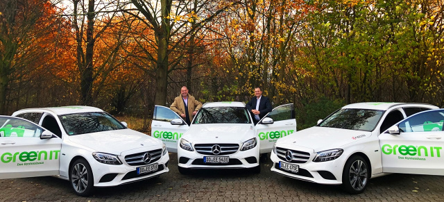 Grüner denken. Grüner fahren. Mit Mercedes-Benz: Firma Green IT fährt mit Mercedes-Benz nachhaltig